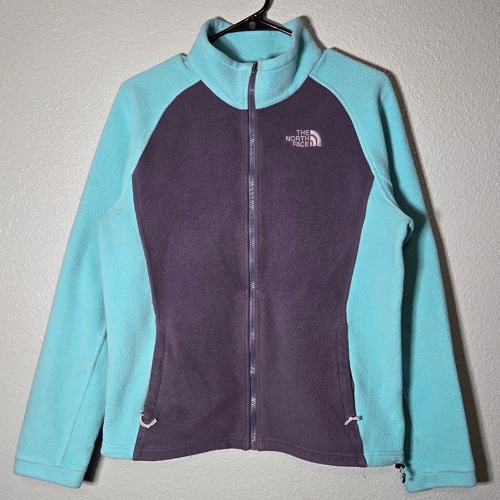 The North Face Y2K Isadora Fleece Jacket Large Ice Blue Gorpcore Granolacore